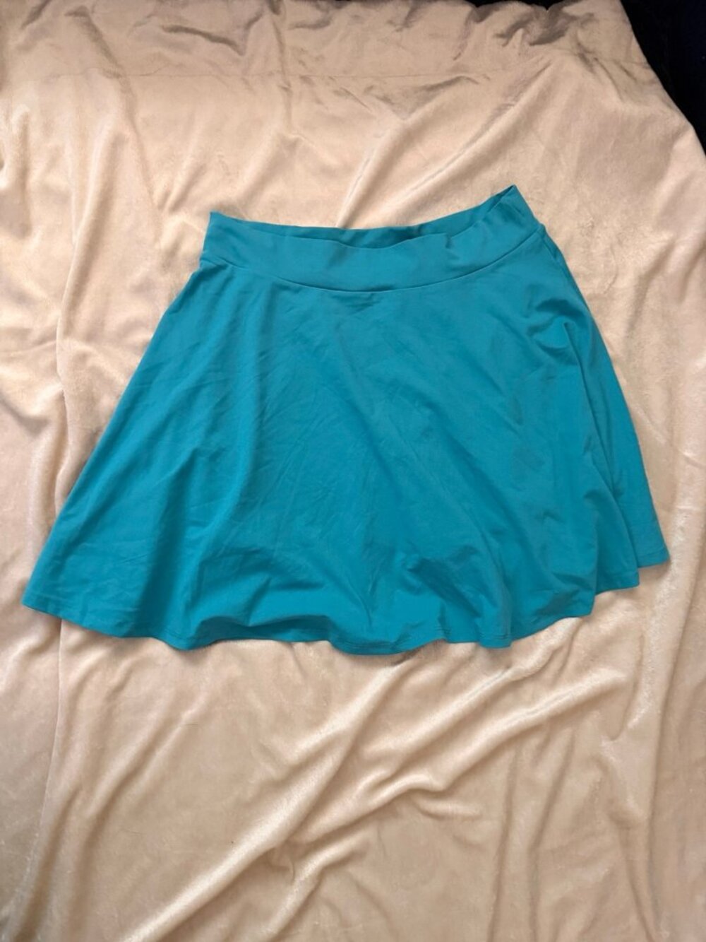 Fabletics skirt, teal, size XL